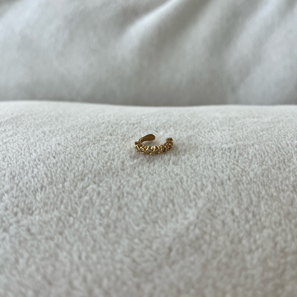 🤍 nwot | child of wild | aria ear cuff 18k gold overlay - Picture 4 of 4